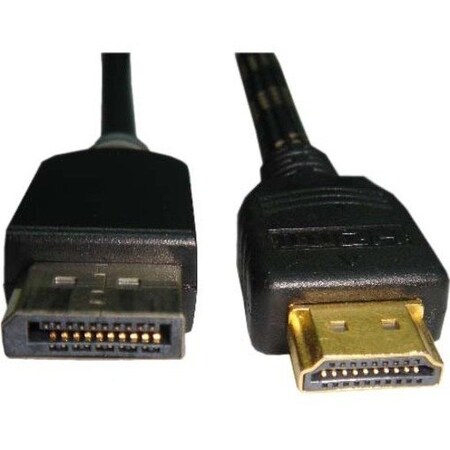 Unc Group This Displayport Male To Hdmi Male Cable Allows You To Connect A HDMIDP-15F-MM